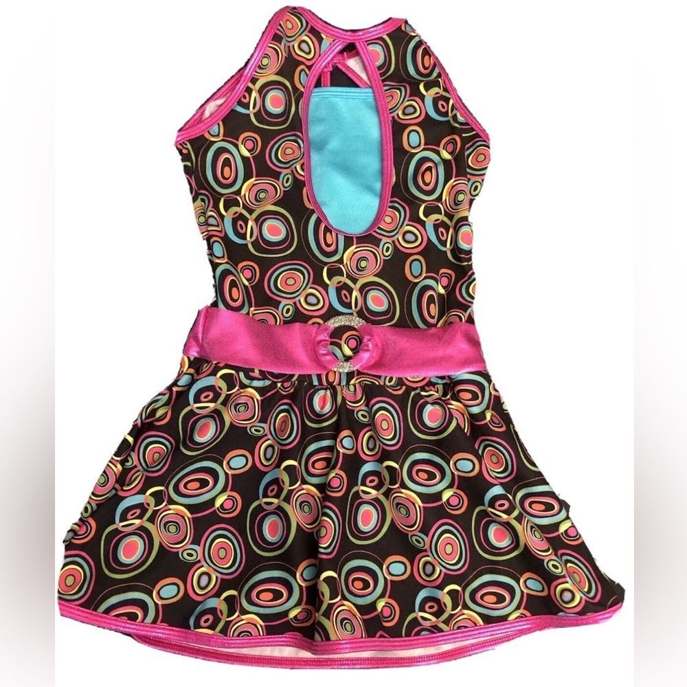 Curtain Call Dance Costume Dress Child Large Built-In Shorts